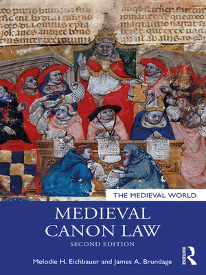 cover image of Medieval Canon Law